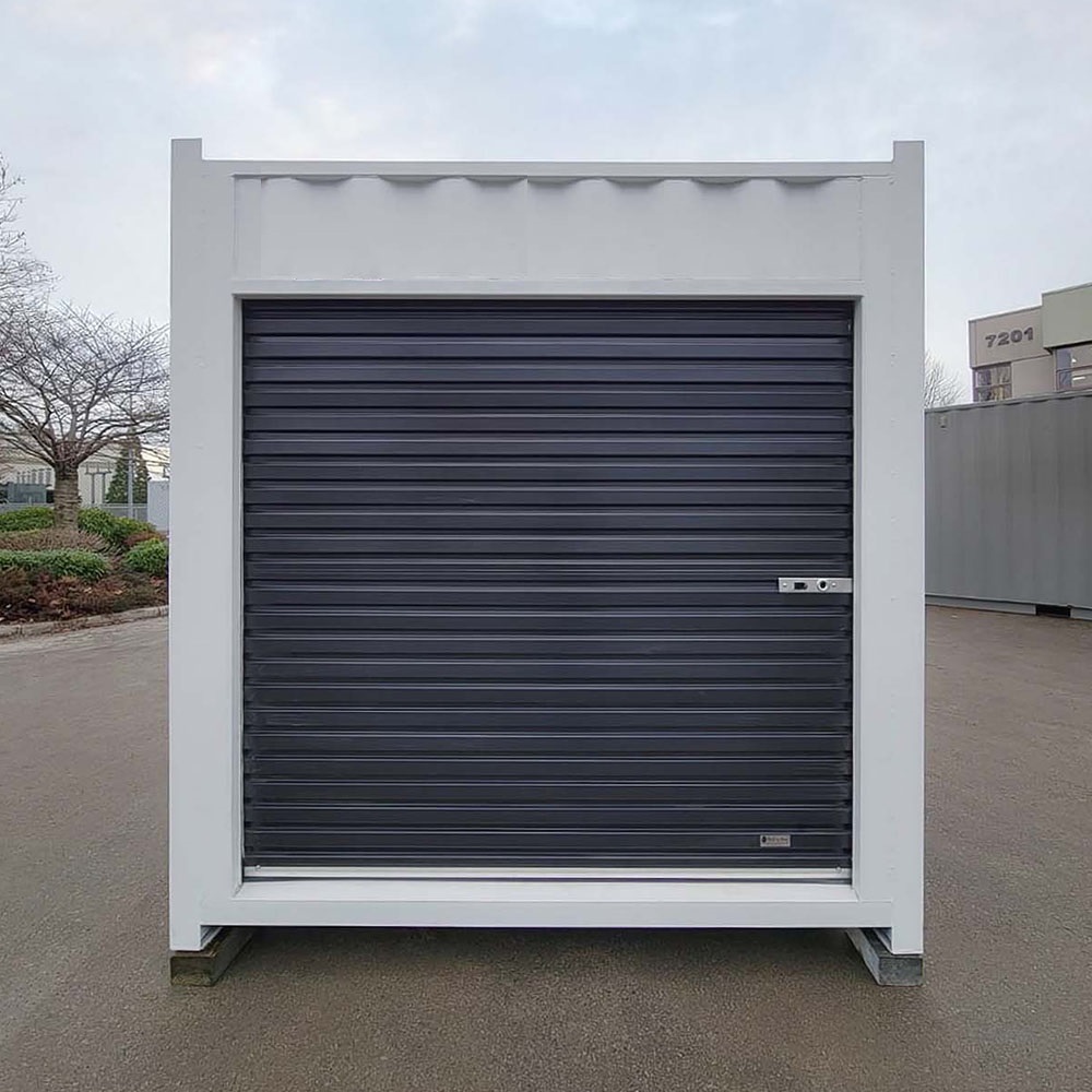 10&rsquo; &ldquo;Cut Down&rdquo; Used Container + Rollup - Container Consultants Australia