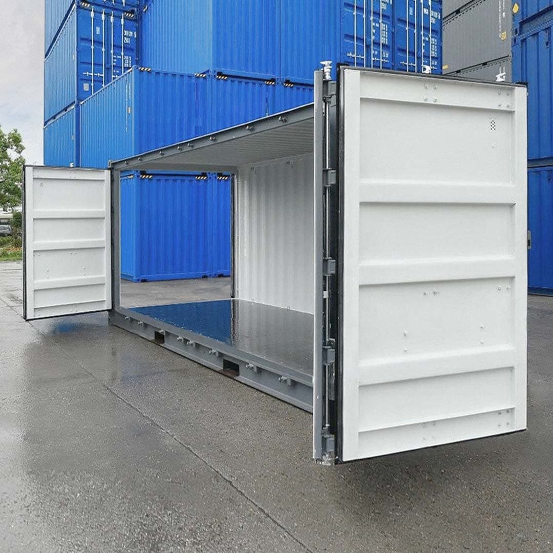 20&rsquo; New (1-trip) &ldquo;Openside&rdquo; Shipping Container - Container Consultants Australia