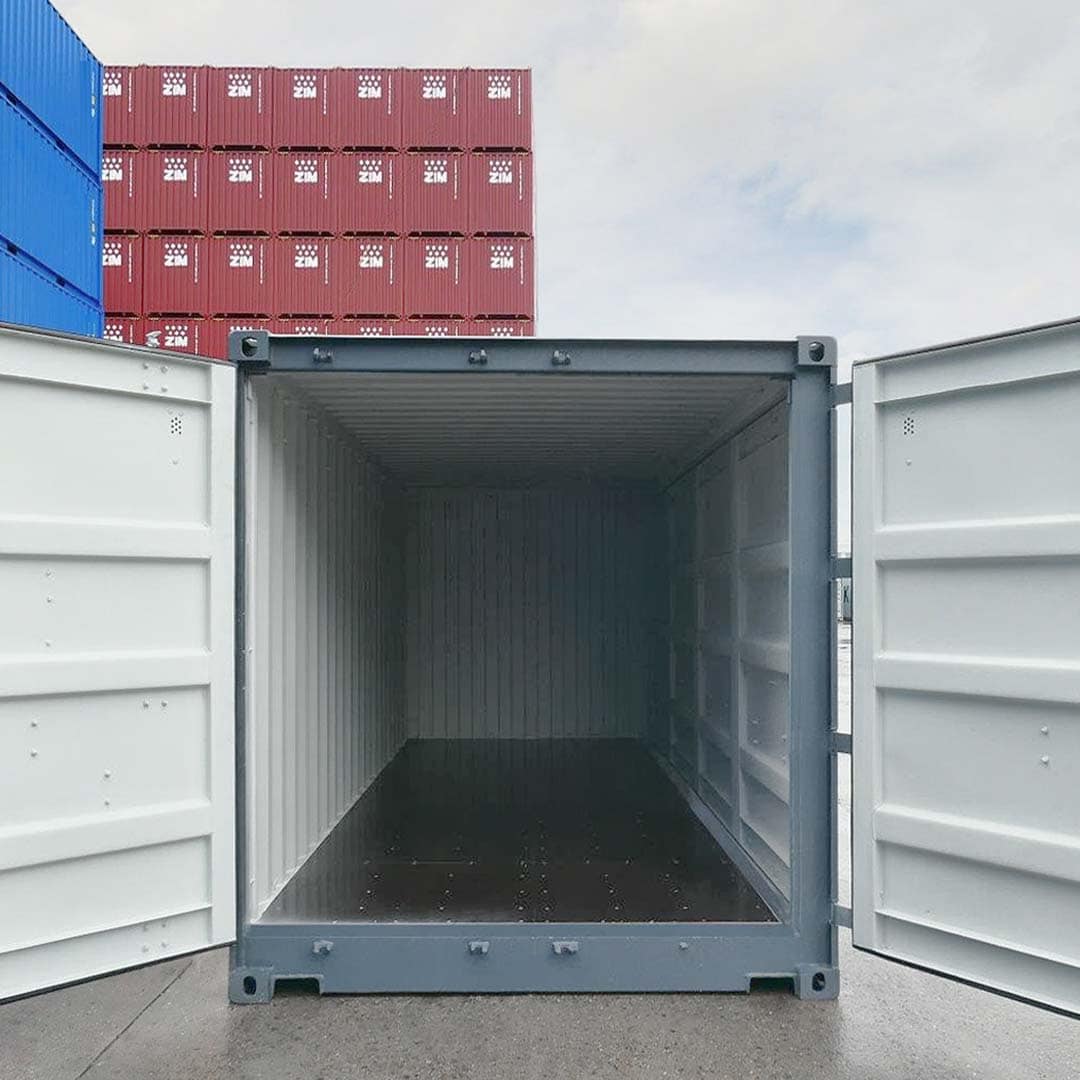 20&rsquo; New (1-trip) &ldquo;Openside&rdquo; Shipping Container - Container Consultants Australia