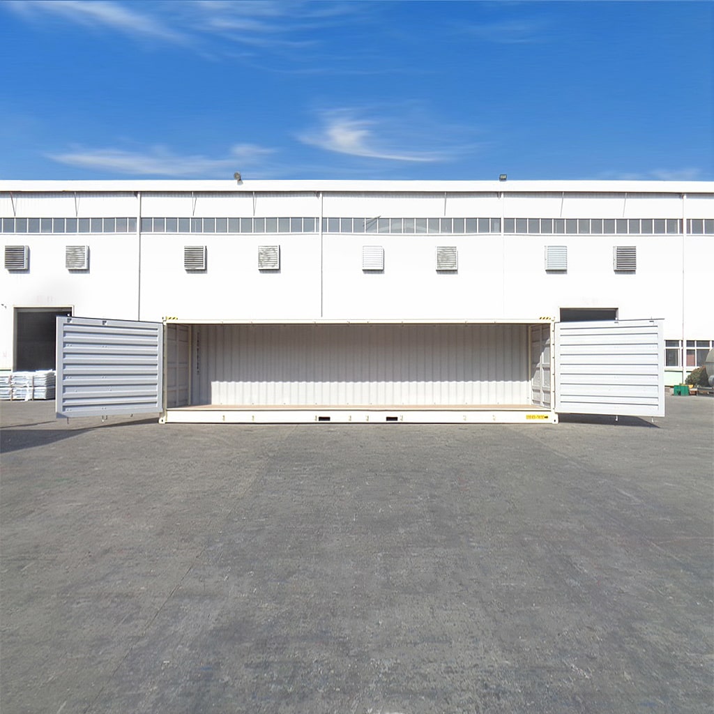 40&rsquo;HC New (1-trip) &ldquo;Openside&rdquo; Shipping Container - Container Consultants Australia