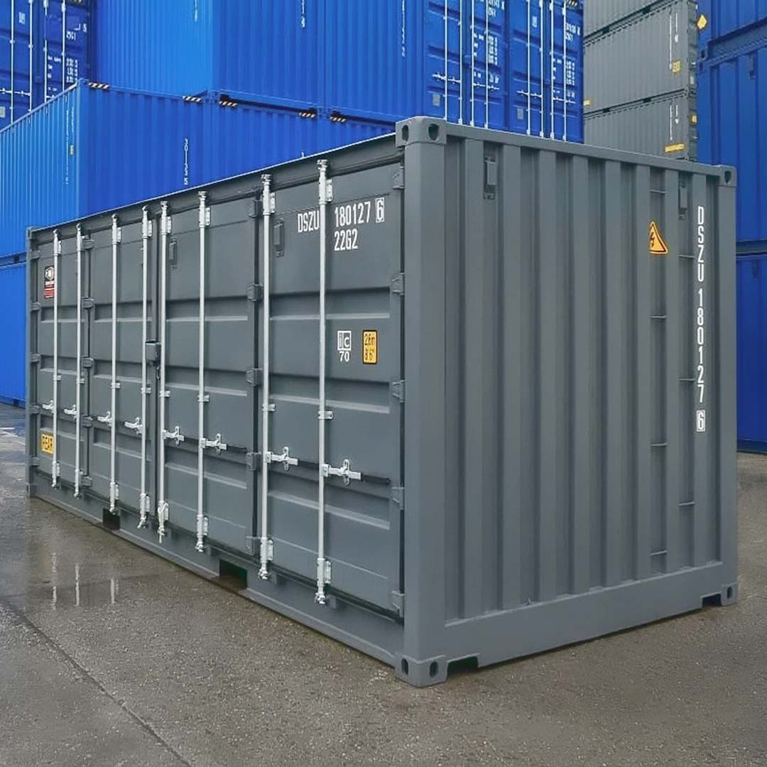 20&rsquo; New (1-trip) &ldquo;Openside&rdquo; Shipping Container - Container Consultants Australia