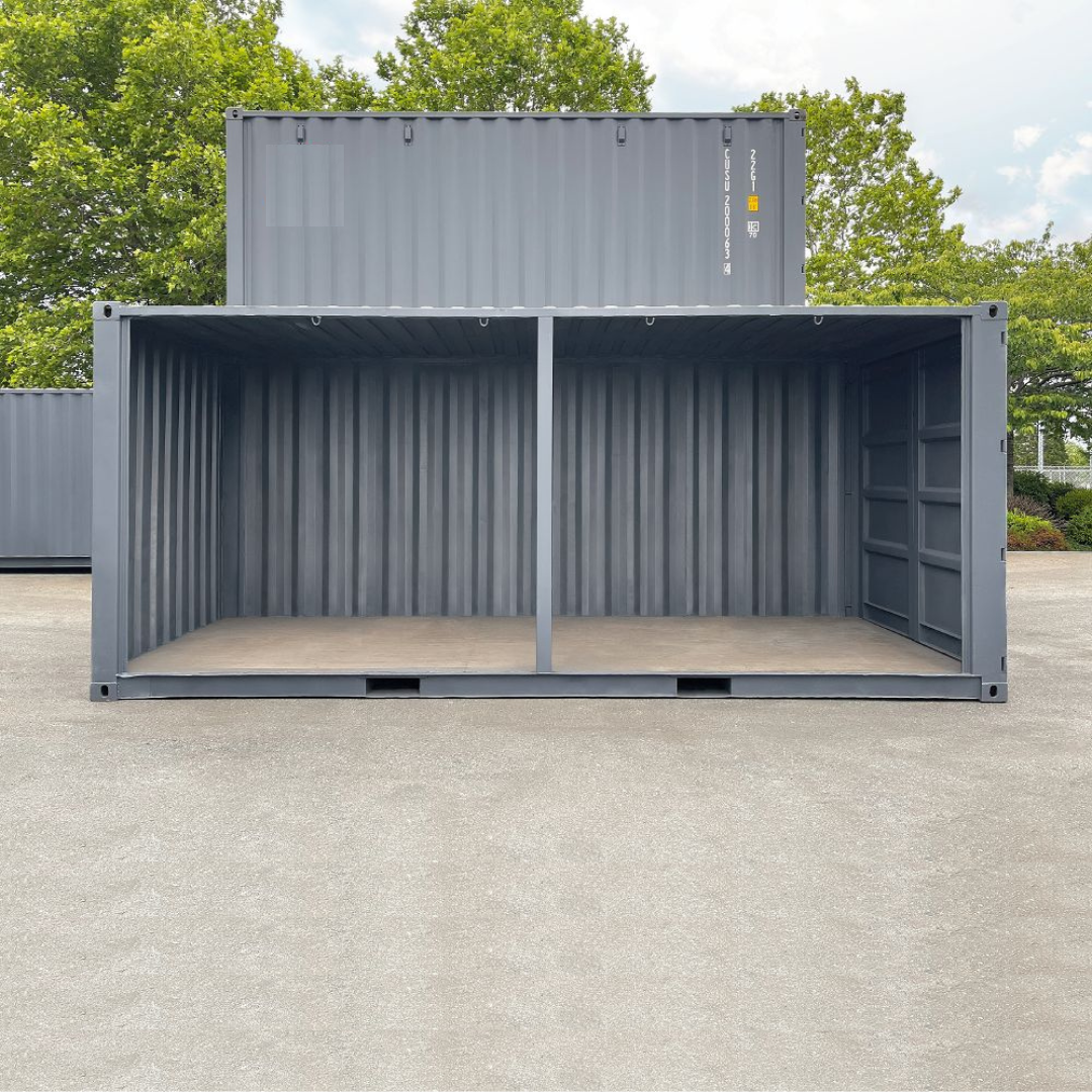20&rsquo; Used &ldquo;Open Face&rdquo; Shipping Container - Container Consultants Australia