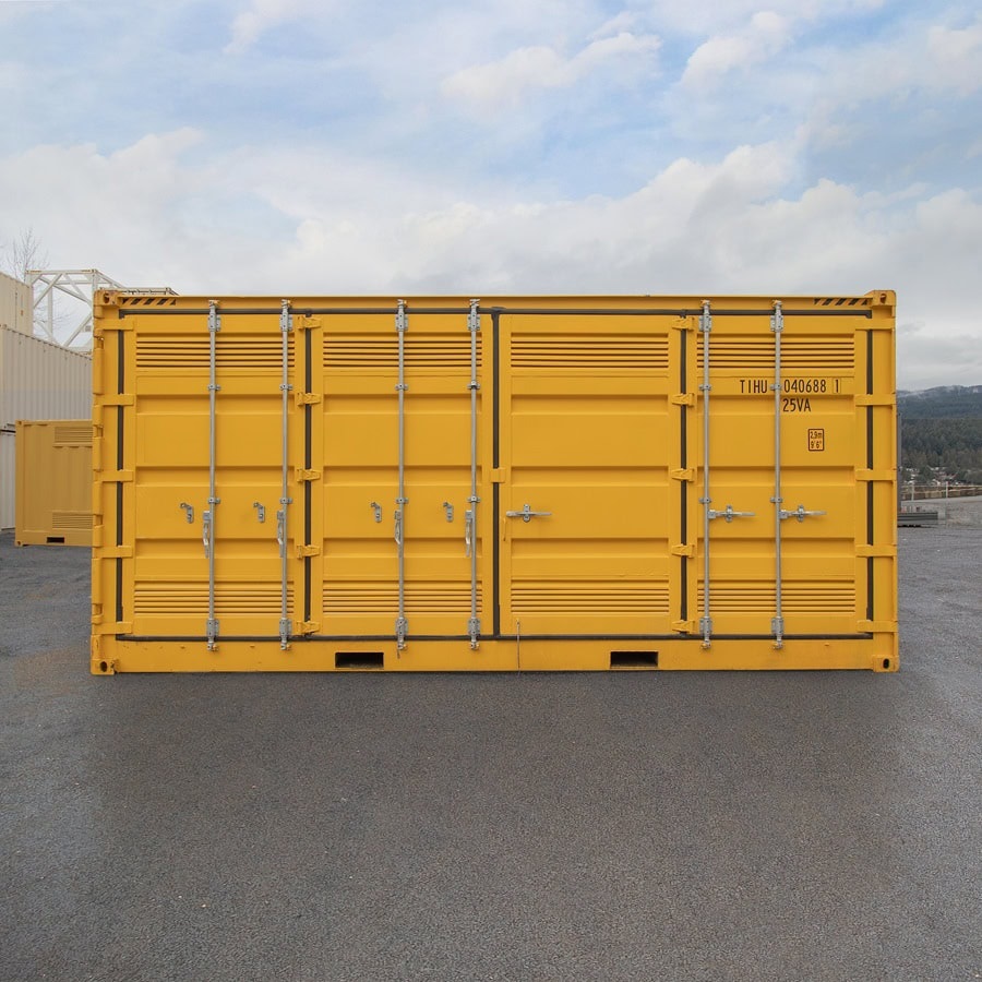 20&rsquo;HC Openside Containment Cube - Container Consultants Australia