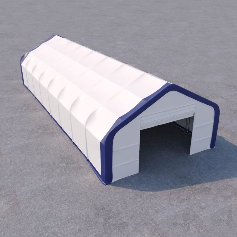 Dual Truss Storage Shelter (30&prime; x 80&prime; x 20&prime;) - Container Consultants Australia