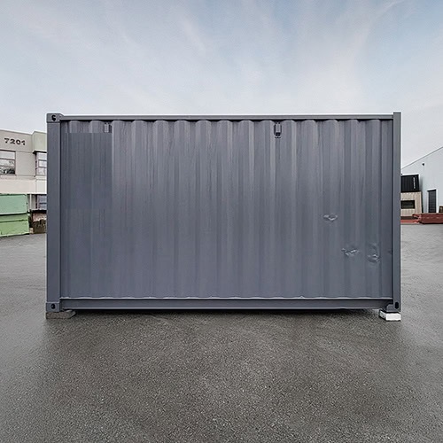 15&prime; &ldquo;Cut Down&rdquo; Used Container + Rollup - Container Consultants Australia