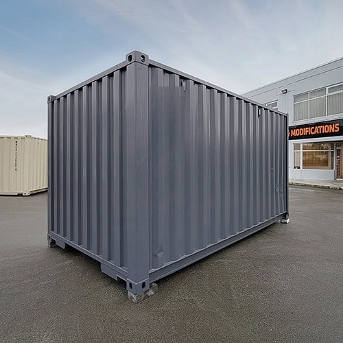 15&prime; &ldquo;Cut Down&rdquo; Used Container + Rollup - Container Consultants Australia
