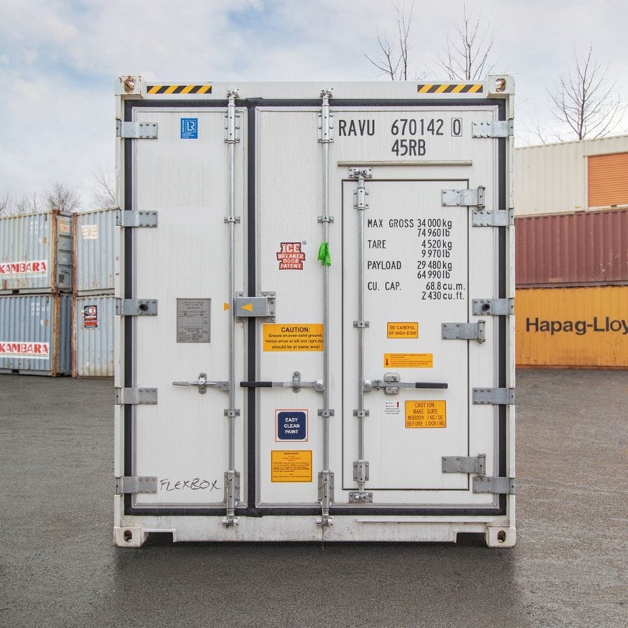 40&rsquo;HC New (1-trip) Refrigerated Container (Working Reefer) - Container Consultants Australia