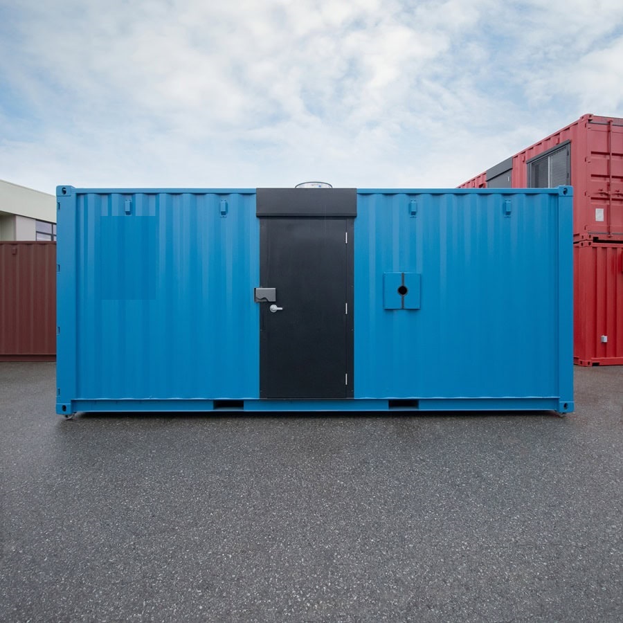 Shipyard Machinery Enclosure - Container Consultants Australia