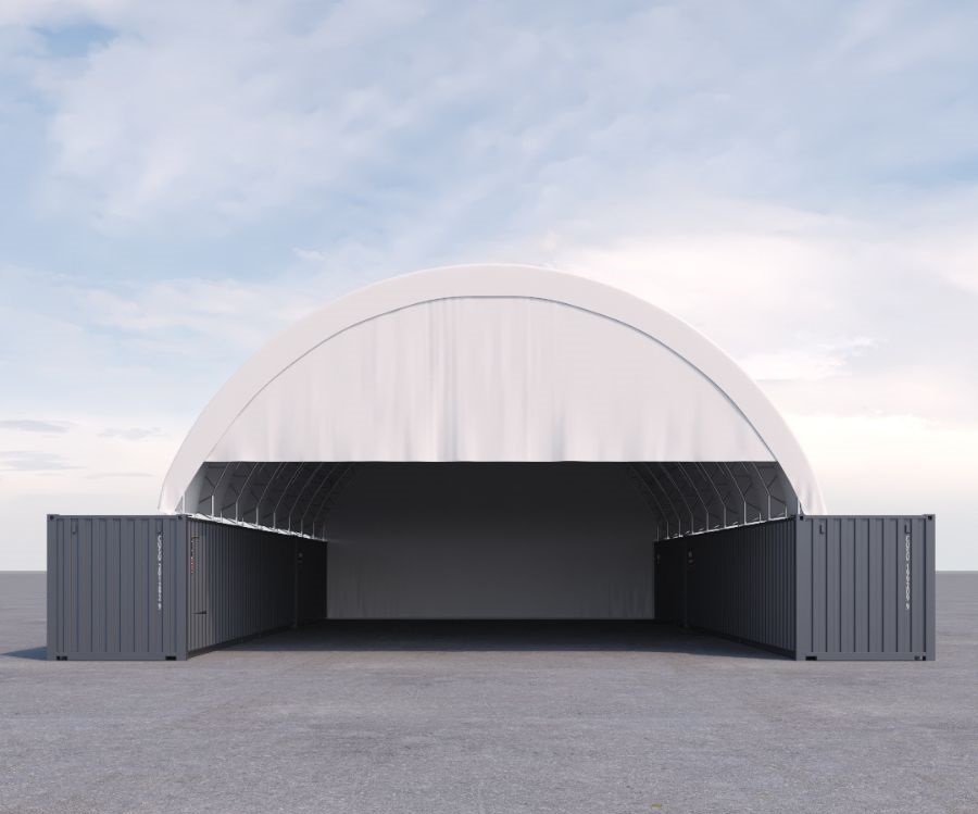 40&rsquo; x 60&rsquo; Container Shelter - Container Consultants Australia