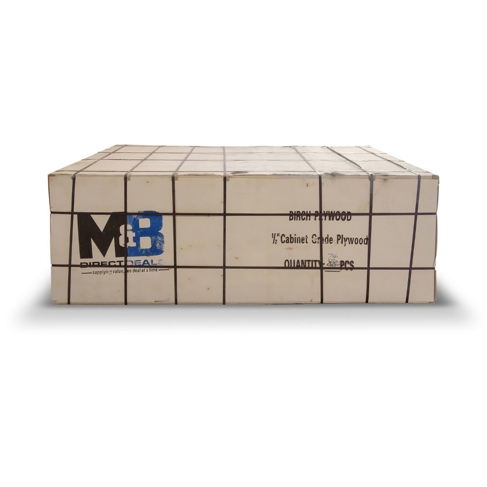 M&B | 1/2&rdquo; Cabinet Grade Birch Plywood - Container Consultants Australia