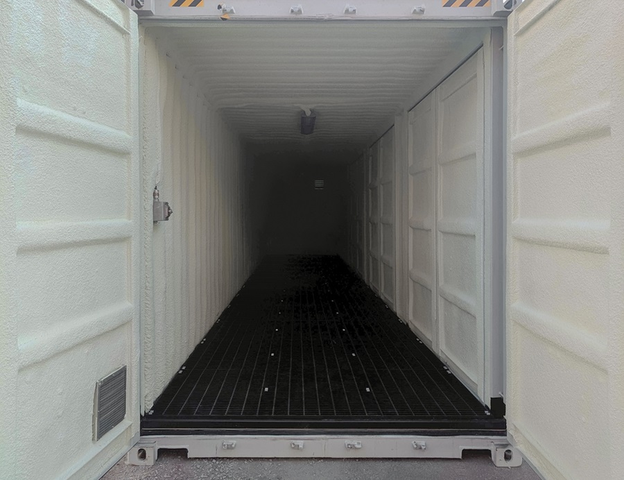 40&rsquo;HC Chemical Storage w/4 x Side Doors - Container Consultants Australia